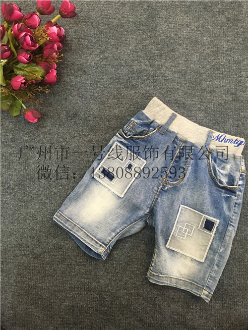 熊出沐童装 牛仔裤夏 品牌库存童装批发 童装折扣尾货13.jpg