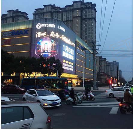 玻璃楼体透明广告屏，LED透明显示屏|LED透明显示幕|LED玻璃显示屏