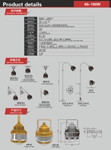 100w防爆led吸顶灯GCD8830