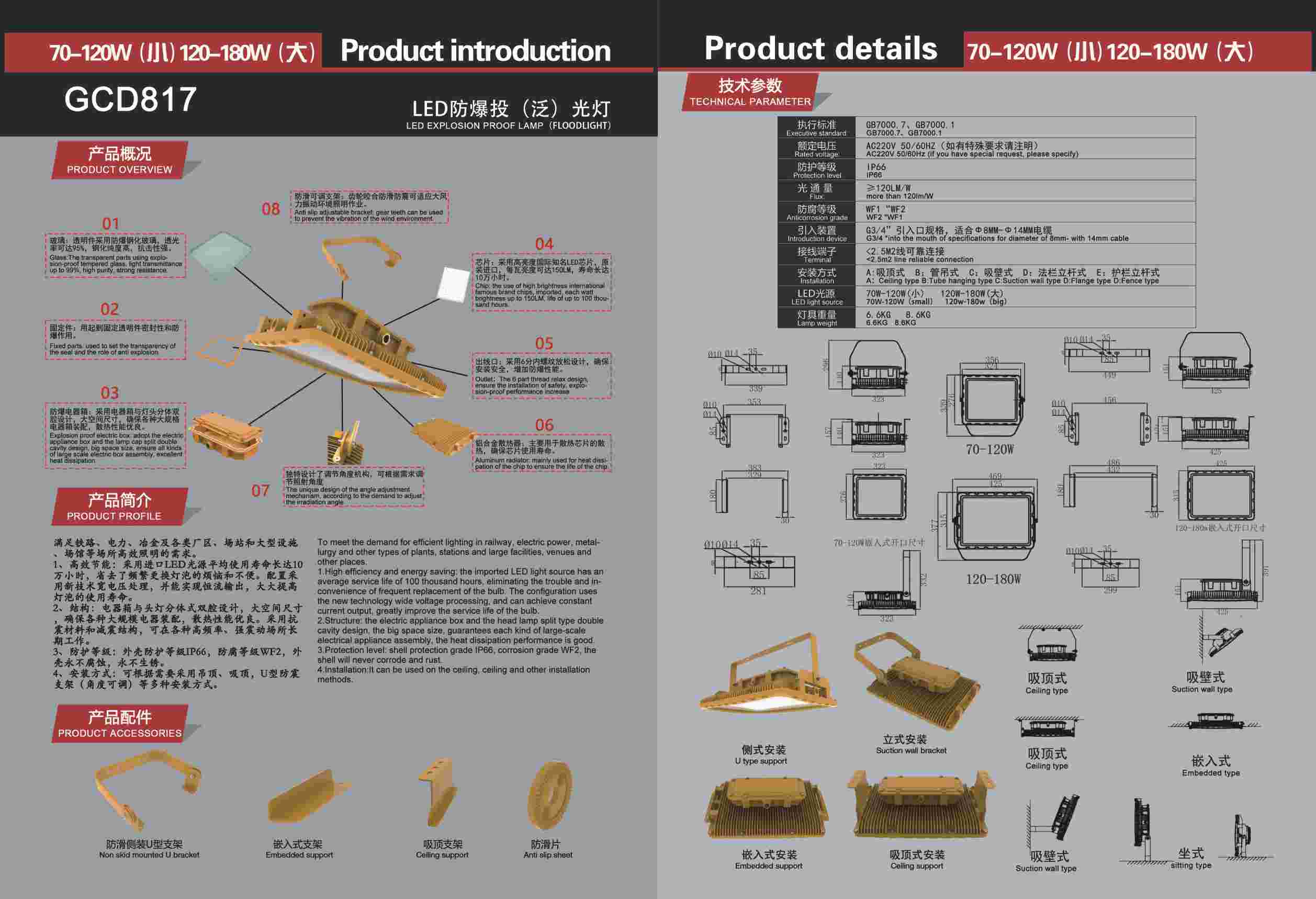 300wled防爆泛光灯，led防爆300w泛光灯，防爆led300w泛光灯