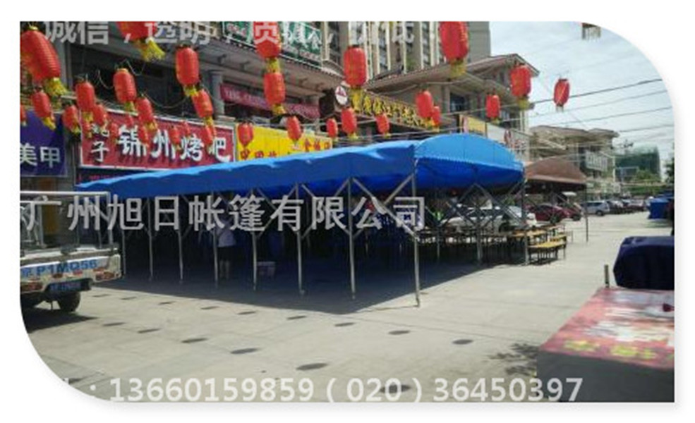 广州推拉雨棚