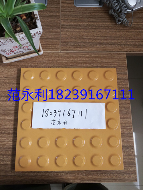 山东生产20mm厚的全瓷盲道砖厂家