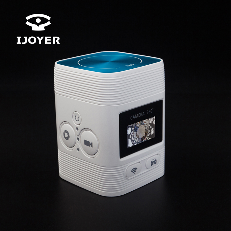 360度全景摄像头艾卓悦IJOYER视频监控360度全景照相机720全景图制作