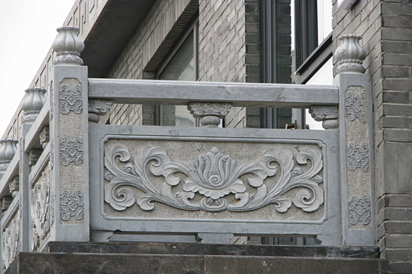 石栏杆楼兰雕塑石雕栏板