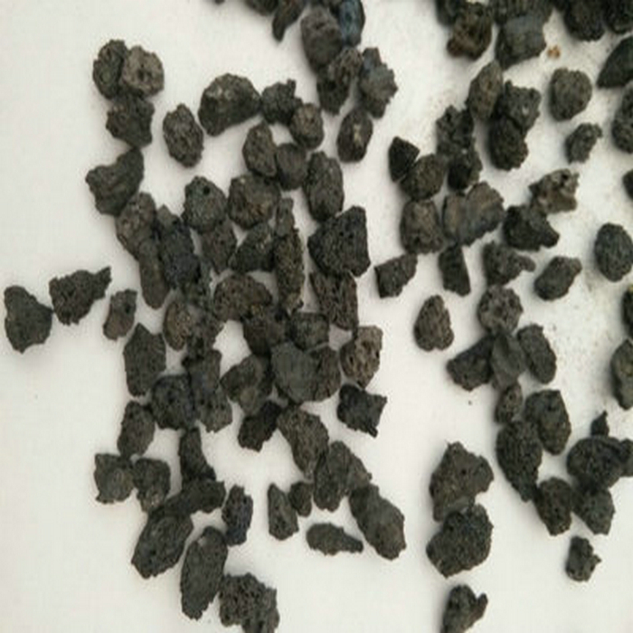 人工湿地专用粒径3mm-5mm火山岩生物滤料|火山岩比重轻价格低