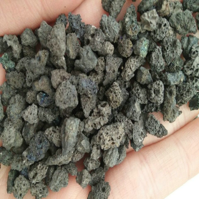 污水处理必备粒径15mm-25mm火山岩生物滤料厂家|火山岩新价格