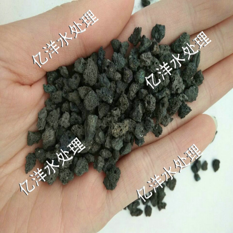 15mm-25mm火山岩人工湿地专用填料价格|蜂巢石火山岩