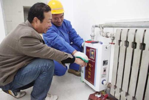 农村天然气壁挂炉的工作原理