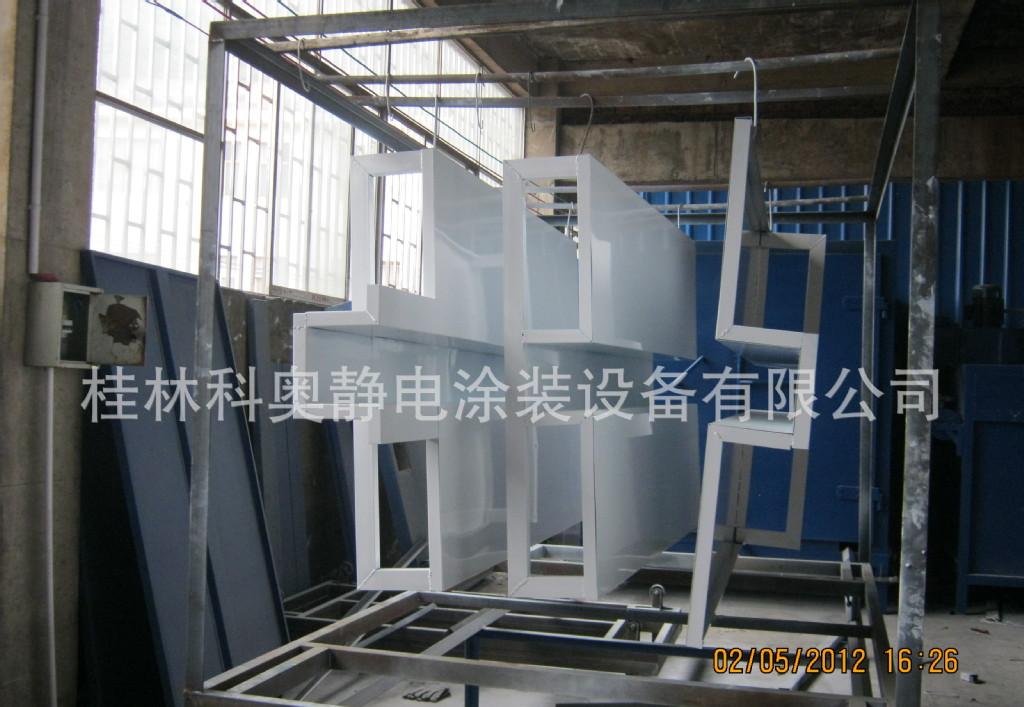 简单全套静电喷涂设备(喷粉柜,烤箱,喷涂机)